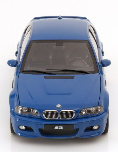 [ Pre-order ] 183001 NOREV 1:18 BMW M3 CSL E46 2000 Blue Metallic MODELISSIMO custom order