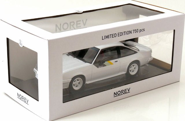 [ Pre-order ] 183302 NOREV 1:18 Opel Manta 400 1982 White MODELISSIMO Custom Order