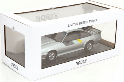 [ Pre-order ] 183301 NOREV 1:18 Opel Manta i240 1985 Silver MODELISSIMO Custom Order