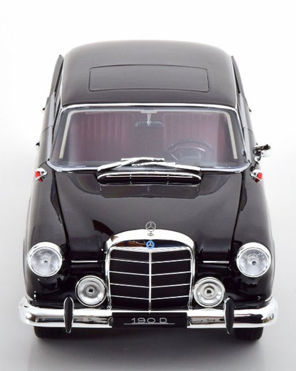 [ Pre-order ] 183799 NOREV 1:18 Scale Mercedes 190D W110 1964 Black MODELISSIMO Custom Order