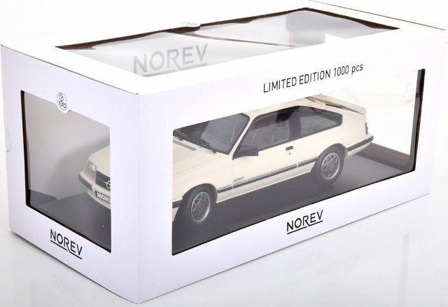 [ Pre-order ] 183642 NOREV 1:18 Opel Monza GSE 1984 White MODELISSIMO Custom Order