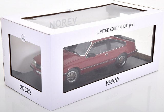 [ Pre-order ] 183641 NOREV 1:18 Scale Opel Monza 3.0 E 1983 Red Metallic MODELISSIMO Custom Order