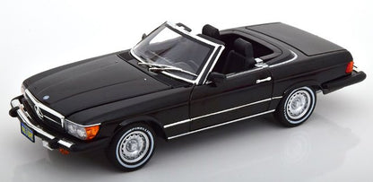 [ Pre-order ] 183724 NOREV 1:18 Scale Mercedes 450SL R107 US-Version American Gigolo 1979 Black MODELISSIMO Custom Order