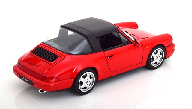 [ Pre-order ] 187325 NOREV 1:18 Scale Porsche 911 (964) Carrera 4 1990 Targa Red MODELISSIMO Custom Order