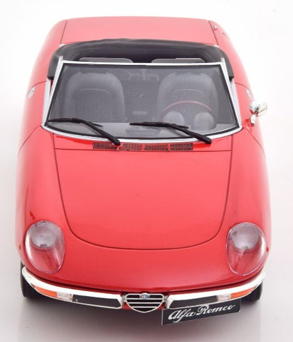 [ Pre-order ] 187880 NOREV 1:18 Scale Alfa Romeo 2000 Spider 1978 with Removable Softtop, Red, Custom Order from MODELISSIMO