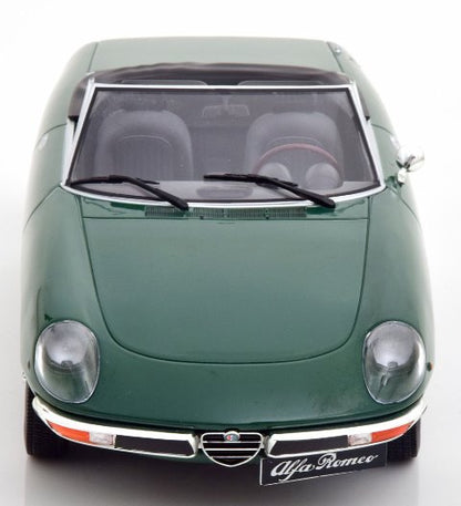 [ Pre-order ] 187881 NOREV 1:18 Scale Alfa Romeo 2000 Spider 1978 with Removable Softtop, Green, Custom Order from MODELISSIMO