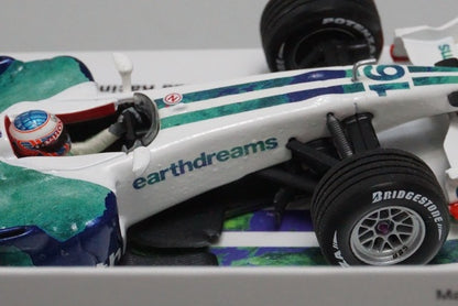 1:43 MINICHAMPS Kyosho Honda Racing F1 Team Show Car 2008 #16 J. Button model car