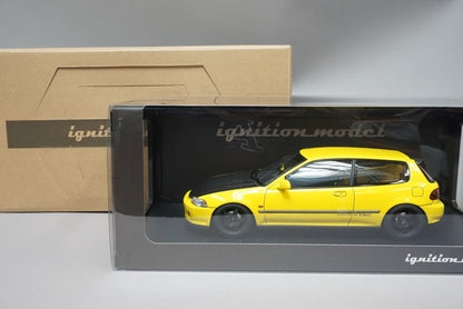 1:18 ignition model IG3044 Honda Civic (EG6) Yellow