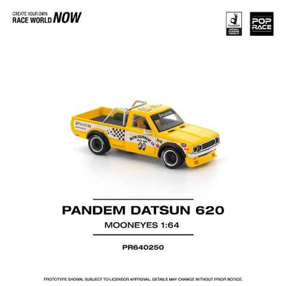 [ Pre-order ] PR640250 POP RACE 1:64 Pandem Datsun PANDEM DATSUN 620 MOONEYES