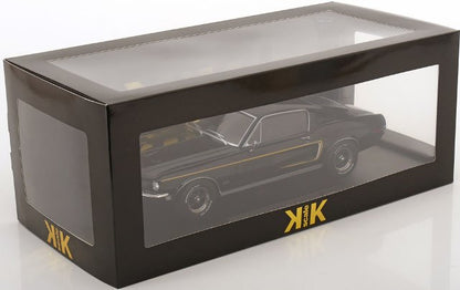 [ Pre-order ] KKDC181393 KK scale 1:18 Ford Mustang GT Fastback 1968 Black