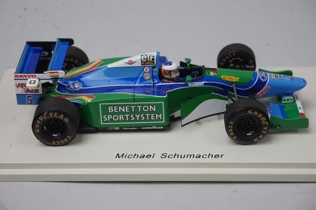1:43 Spark S4481 Benetton B194 Monaco GP 1994 #5 M. Schumacher model car