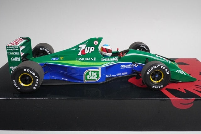 1:18 MINICHAMPS 113910132 Jordan Ford 191 F1 Debut Belgium GP 1991 #32 model car