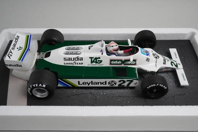 1:18 MINICHAMPS 117800027 Williams Ford FW07B World Champion 1980 #27 A.Jones model car