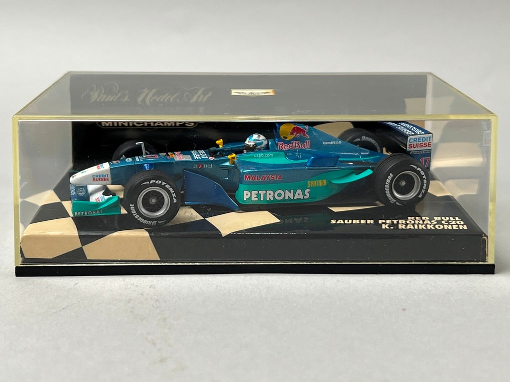1:43 MINICHAMPS 400010017 Red Bull Sauber Petronas C20 #17 K. Raikkonen model car