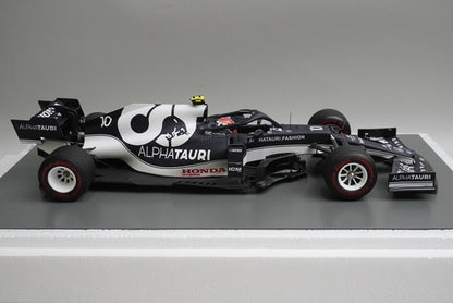 1:18 Spark 18S591 AlphaTauri Honda AT02 Azerbaijan GP 3rd 2021 #10 P.Gasly model car