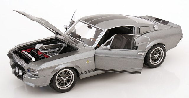 [ Pre-order ] KKDC120171 KK scale 1:12 Ford Mustang Shelby GT500 Eleanor 1967 Gray Metallic/Black