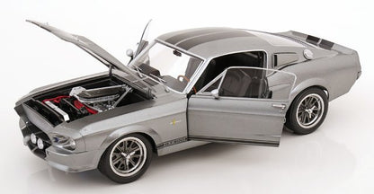 [ Pre-order ] KKDC120171 KK scale 1:12 Ford Mustang Shelby GT500 Eleanor 1967 Gray Metallic/Black
