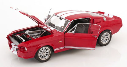 [ Pre-order ] KKDC120173 KK scale 1:12 Ford Mustang Shelby GT500 1967 Red/White
