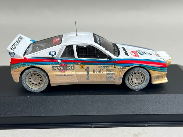 1:43 ixo LCJ009 Lancia 037 Rally Evo Monte Carlo Rally 1983 #1 W. Roll model car