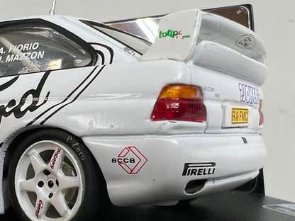 1:43 VITESSE SKM99071 Ford Escort WRC Totip CIOCCO Rally 1999 #5 A. Fiorio N. Mazzon model car