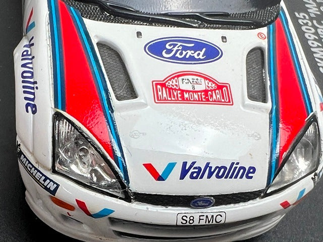 1:43 VITESSE SKM99035 Ford Focus WRC Martini MONTE CARLO Rally 1999 #8 S. Jean-Joseph F. Gallagher model car