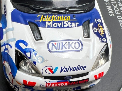 1:43 VITESSE SKM142 Ford Focus WRC ACROPOLIS Rally 2000 #16 P. Solberg P. Mills model car