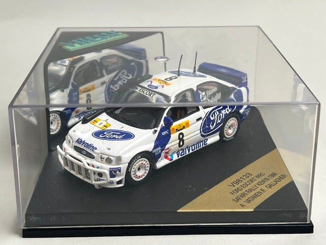 1:43 VITESSE V98133 Ford Escort WRC SAFARI Rally KENYA 1998 #8 A. Vatanen F. Gallagher model car