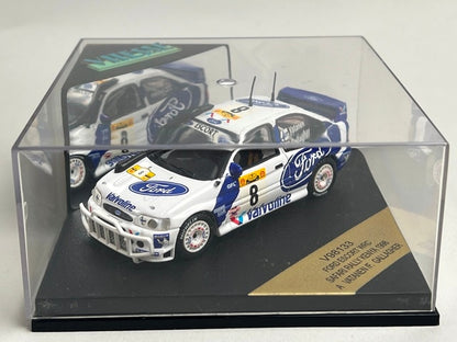1:43 VITESSE V98133 Ford Escort WRC SAFARI Rally KENYA 1998 #8 A. Vatanen F. Gallagher model car