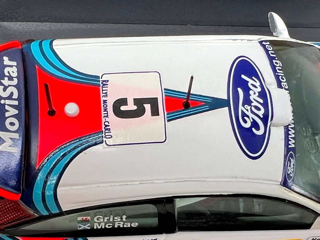 1:43 VITESSE SKM109 Ford Focus WRC MONTE CARLO Rally 2000 #5 C. McRae N. Grist model car
