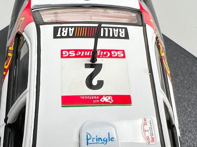 1:43 VITESSE V98064 Mitsubishi Carisma GT TAP PORTUGAL Rally 1997 #2 R. Burns R. Reid model car