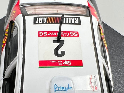 1:43 VITESSE V98064 Mitsubishi Carisma GT TAP PORTUGAL Rally 1997 #2 R. Burns R. Reid model car