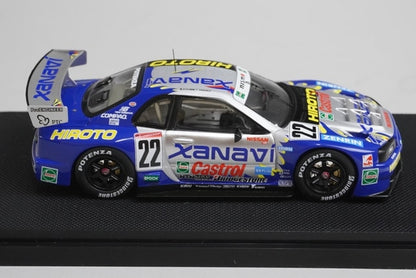 1:43 EBBRO P419 Nissan Xanavi Hiroto GT-R JGTC 2001 #22 model car