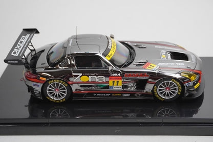 1:43 EBBRO 44929 Mercedes Gaynor Dixcel SLS Super GT300 2013 #11 model car