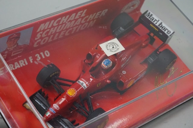 1:43 MINICHAMPS 510964301 Ferrari F310 #1 M. Schumacher MSC No.26 model car