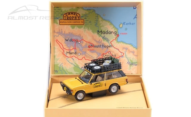 410106 Almost Real Model 1:43 Range Rover "Camel Trophy" Papua New Guinea - 1982