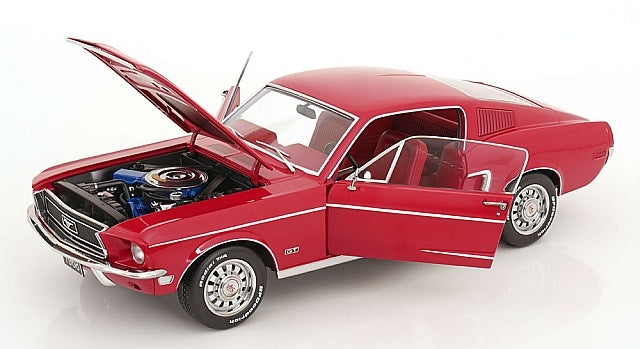 [ Pre-order ] KKDC120222 KK scale 1:12 Ford Mustang GT Fastback 1968 Red