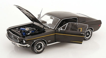 [ Pre-order ] KKDC120223 KK scale 1:12 Ford Mustang GT Fastback 1968 Black