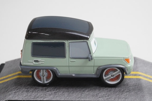 Disney Store Cars 2 Miles Axelrod model car