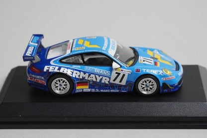 1:64 MINICHAMPS 640076771 Porsche 911 GT3 RSR Le Mans 2007 #71 model car