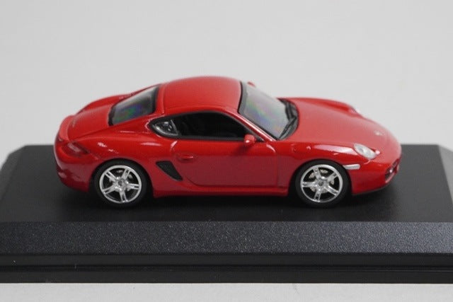 1:64 MINICHAMPS 640065620 Porsche Cayman Red model car
