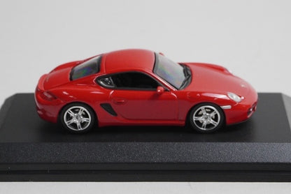 1:64 MINICHAMPS 640065620 Porsche Cayman Red model car