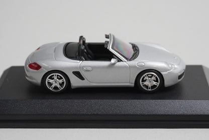 1:64 MINICHAMPS 640065630 Porsche Boxster Silver model car