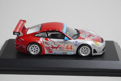 1:64 MINICHAMPS 640076444 Porsche 911 GT3 RSR ALMS 2007 #44 model car