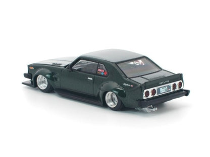 [ Pre-order ] PR640345 POP RACE 1:64 Nissan Skyline C210 DARK GREEN