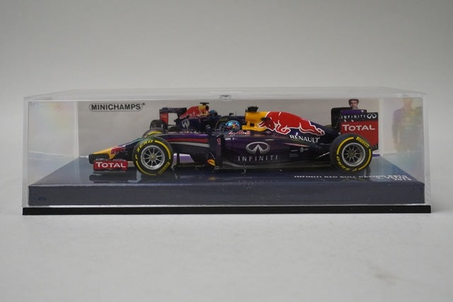 1:43 MINICHAMPS 410140001 Infiniti Red Bull Racing RB10 2014 #1 model car