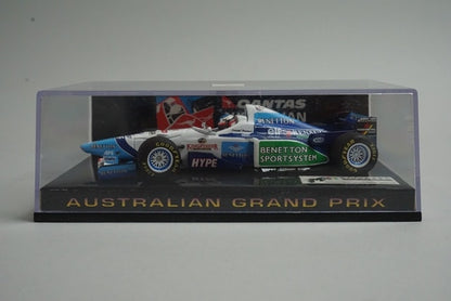 1:43 MINICHAMPS 433960003 Qantas Benetton Australian GP 1997 #3 model car