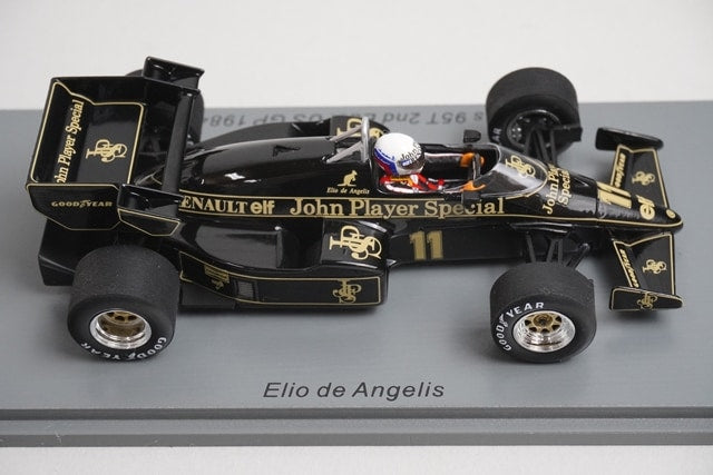 1:43 Spark S7290 Lotus 95T East American GP 2nd 1984 #11 model car