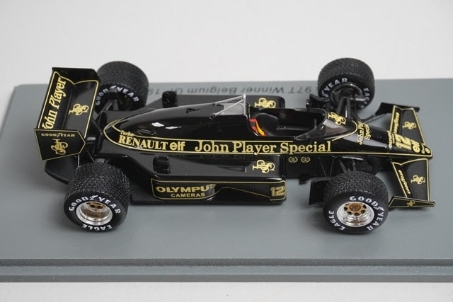 1:43 Spark S7154 Lotus 97T Belgian GP Winner 1985 #12 model car