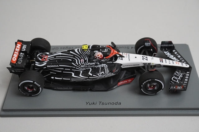 1:43 Spark S8943 AlphaTauri AT04 Scuderia Las Vegas GP 2023 #22 model car