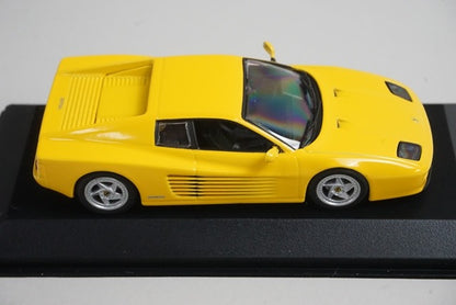 1:43 MINICHAMPS 430074121 Ferrari 512M 1994 Yellow model car